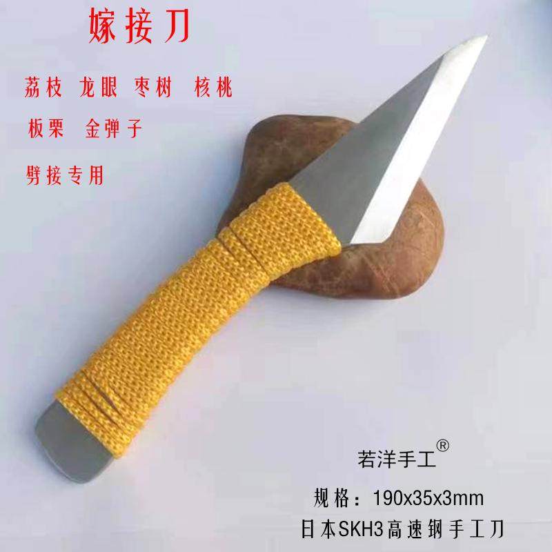 新款锋钢SKH3高速钢手工专业劈接刀荔枝龙眼金弹子专用若洋手工,鲜花速递/花卉仿真/绿植园艺,芽接刀,淘宝优惠券,粉丝福利购,淘宝优惠卷