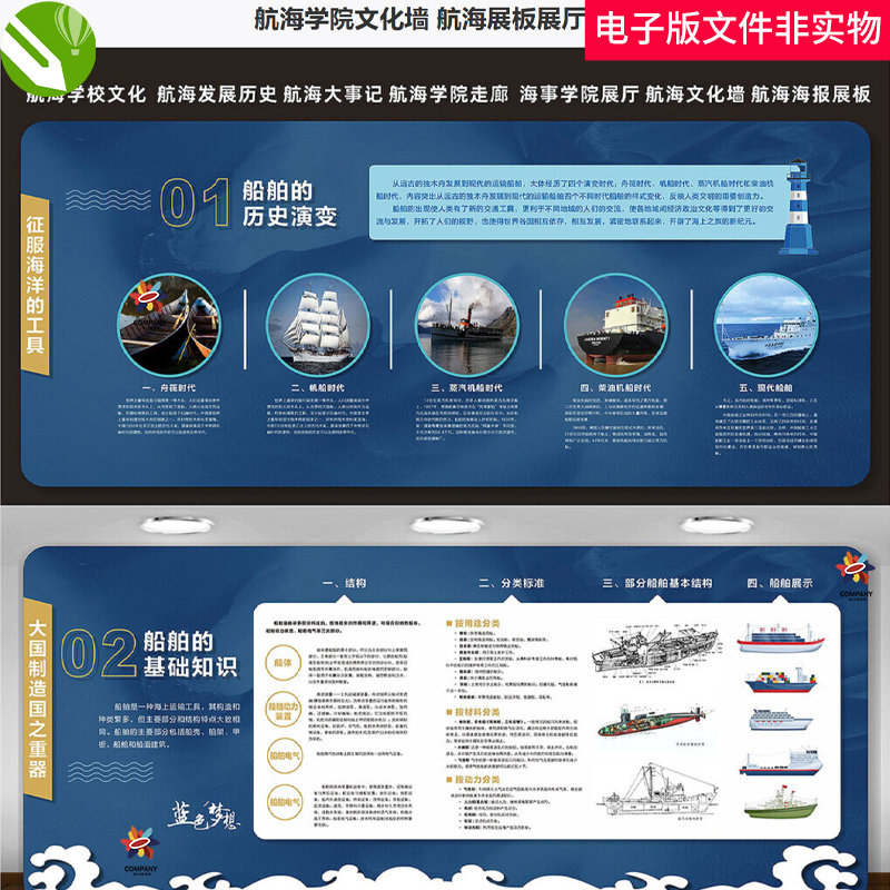 航海学院文化墙航海展板展厅船舶发展历史船舶基础知识背景素材图,商务/设计服务,设计素材/源文件,淘宝优惠券,粉丝福利购,淘宝优惠卷