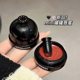 可爱灌装唇蜜水光镜面裸色系土棕色冷玫瑰色显白深唇素颜小支口红