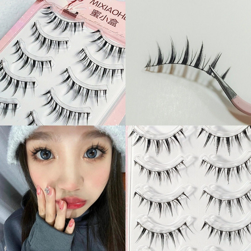 假睫毛女自然仿真浓密卷翘一片式