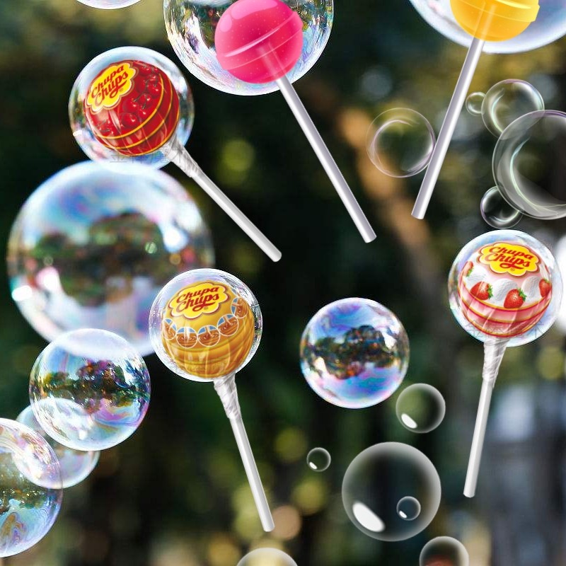 泡泡变棒棒糖 互动 小朋友 幼儿园 泡妞 魔术道具 儿童节 情人节