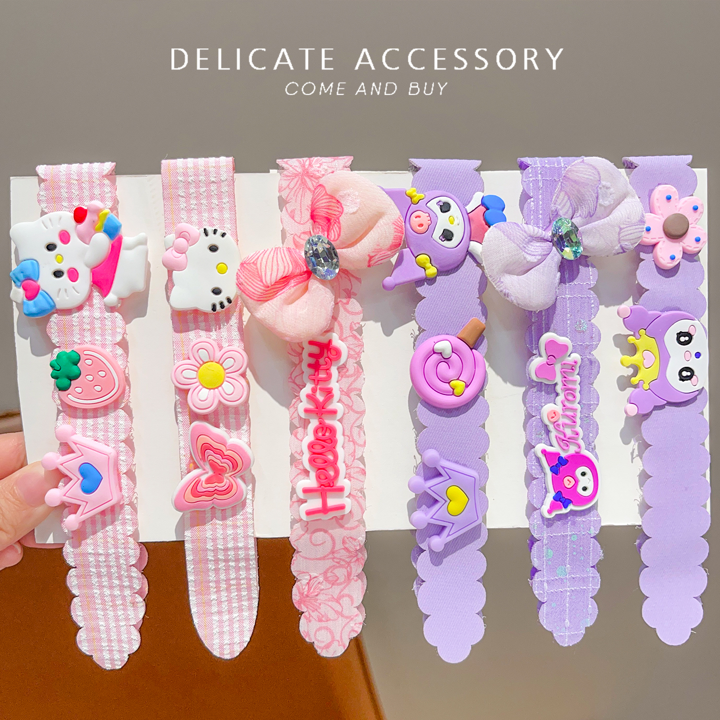 【安全材质】方便舒适卡通魔术贴