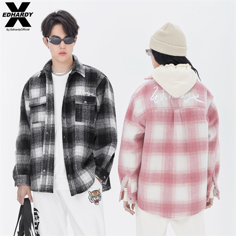 EdHardyX2023新款刺绣法莱绒