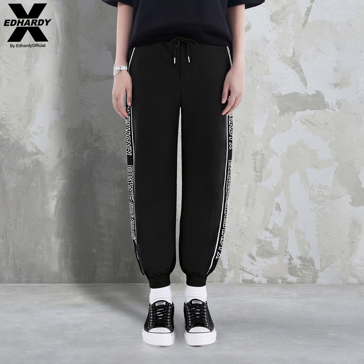 EdHardyX运动休闲裤潮牌男女同款