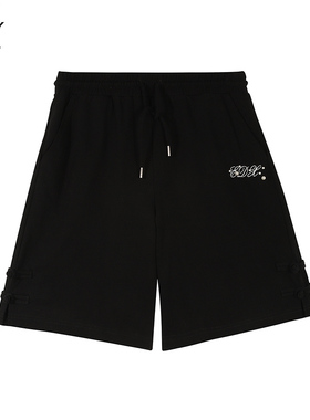 Ed hardy X预售新款100%棉男女情侣同款宽松休闲短裤X1C2QL202171