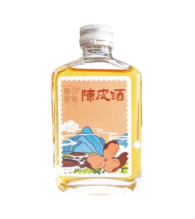 陈皮酒33度100mi*6 广东手信过年送礼年货