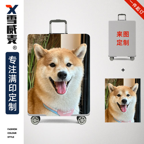 来图定制宠物照片防尘套
