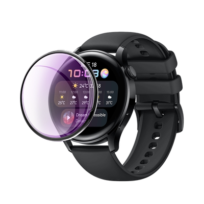 适用于华为watch3/4钢化膜全包
