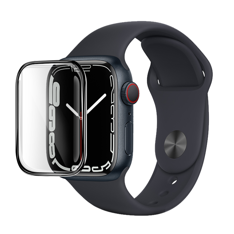 applewatch9/8/7保护膜iwatch膜ultra全屏s8苹果s9手表膜iwatchse钢化膜iwatchs8