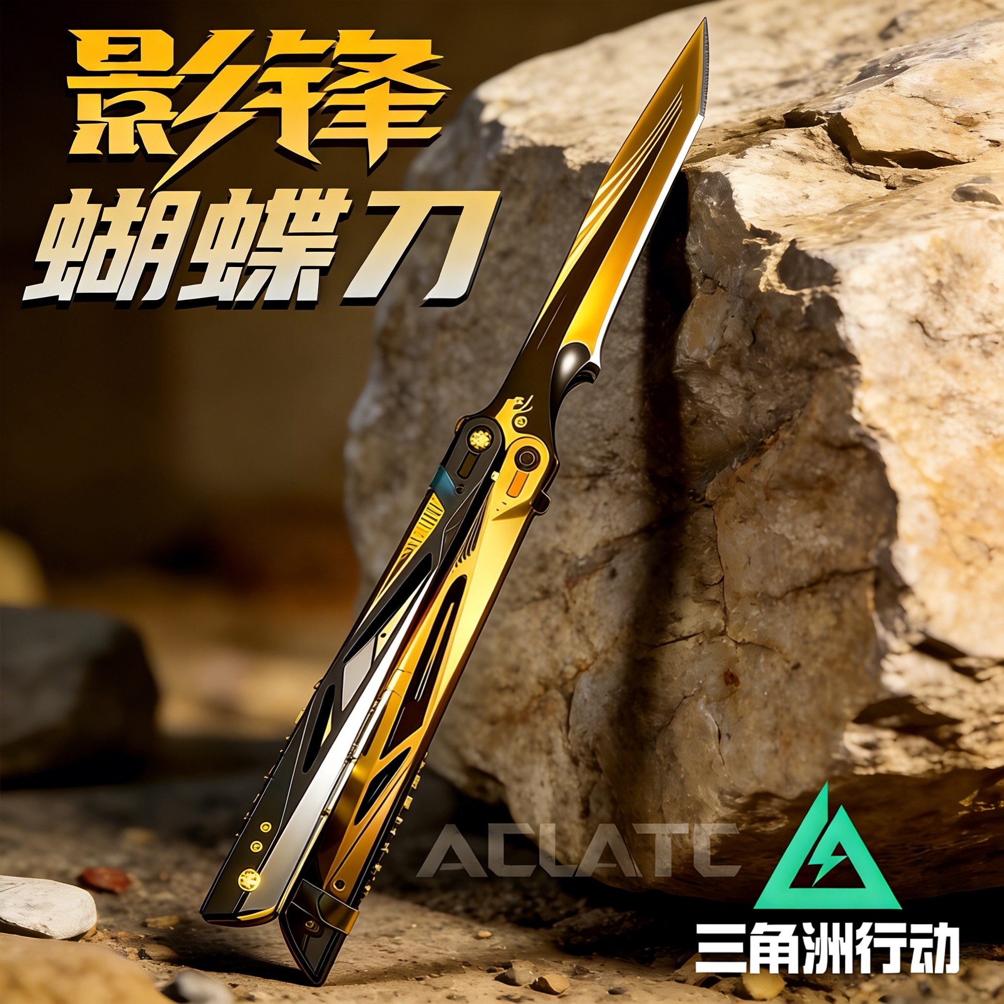 官方正版三角洲行动周边影锋蝴蝶刀武器模型套装未开刃男孩子玩具,模玩/动漫/周边/娃圈三坑/桌游,游戏/电竞实物周边,淘宝优惠券,粉丝福利购,淘宝优惠卷