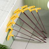 进口S2材质公制圆头特长球头扳手1.5MM T型加长内六角扳手 10MM