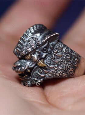 国风潮铜镀银手工饰品