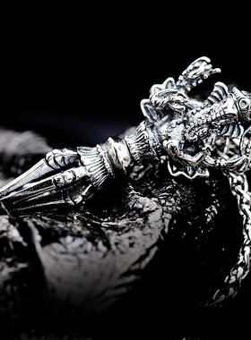 国风潮铜镀银手工饰品