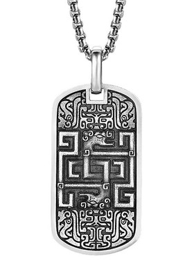 国风潮铜镀银手工饰品