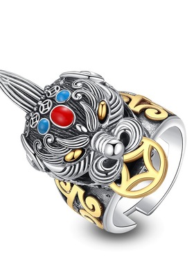 国风潮铜镀银手工饰品