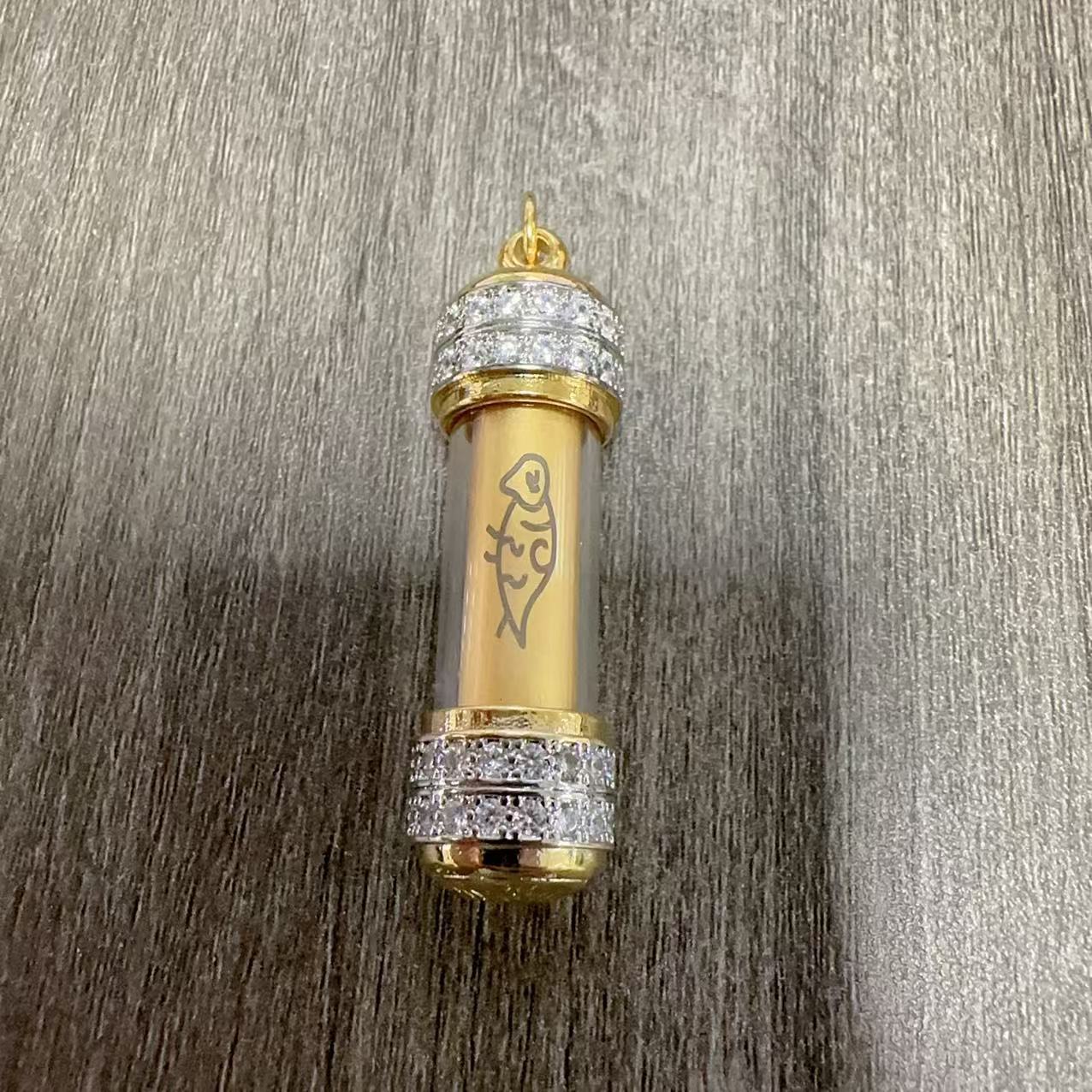 国风潮铜镀银手工饰品