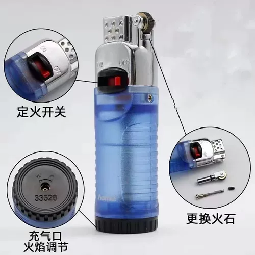 Прозрачная прочная зажигалка, подарок на день рождения