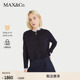 毛衣绵羊毛开襟衫 MAX&Co.25秋冬新品 末甄选 6346015302 季