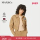 季 末甄选 MAX&Co.25秋冬新品 徽标贴花工装 夹克外套8046015102
