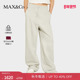 MAX&Co.联名系列徽标休闲运动直筒裤 2025秋冬新品 8786015202