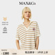 针织POLO短袖 MAX&Co.25秋冬新品 末甄选 T恤女8956015102 季
