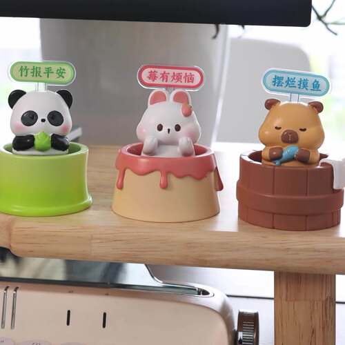 打工人桌面解压小摆件新