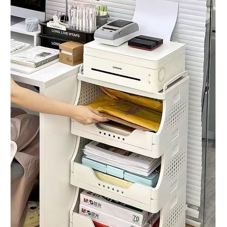 简约现代可折叠带滚轮收