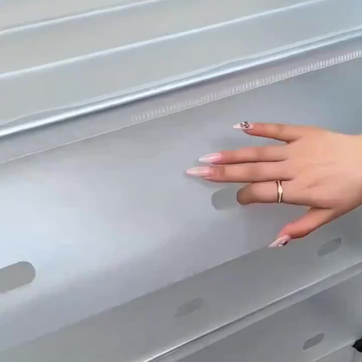 出租房家用透明鞋架三合