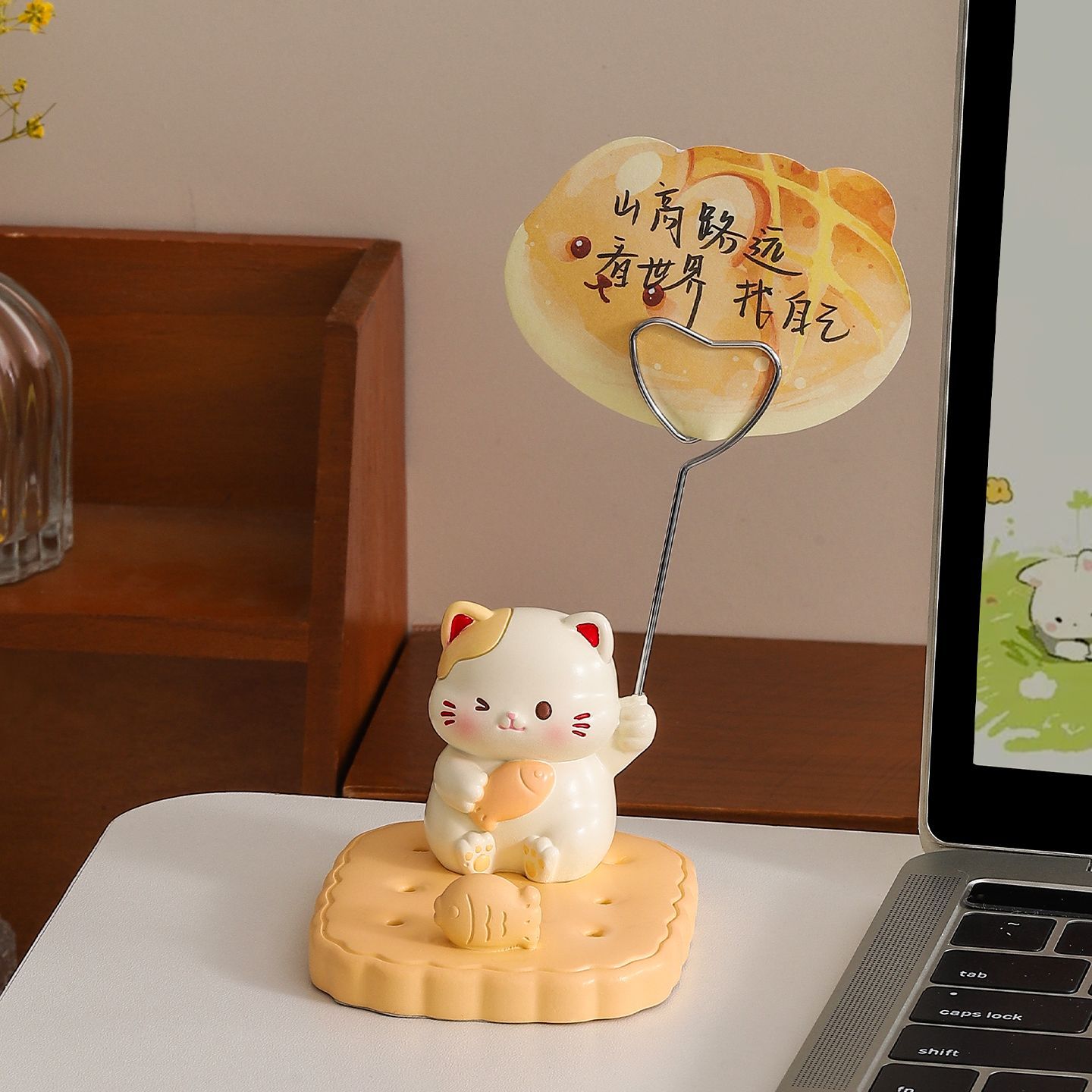 多功能便签手机支架摆件