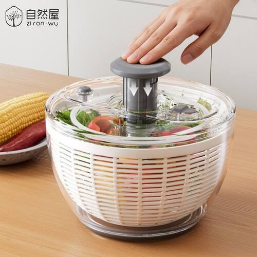 手动蔬菜脱水器多功能家