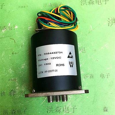 R584432734 SP4T 12V DC-18GHz RF SMA射频微波同轴开关