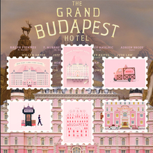 布达佩斯大饭店电影冰箱贴亚克力磁铁创意装饰周边磁吸自制原创