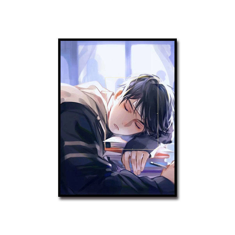 撒野diy数字油画手绘填色画蒋丞顾飞漫画人物定制油画宿舍二次元