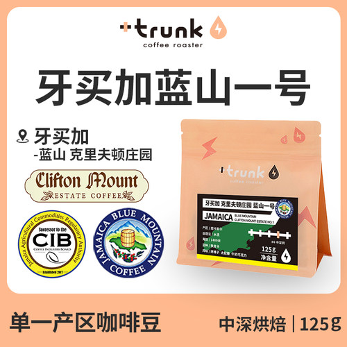 牙买加蓝山一号水洗铁皮卡咖啡豆