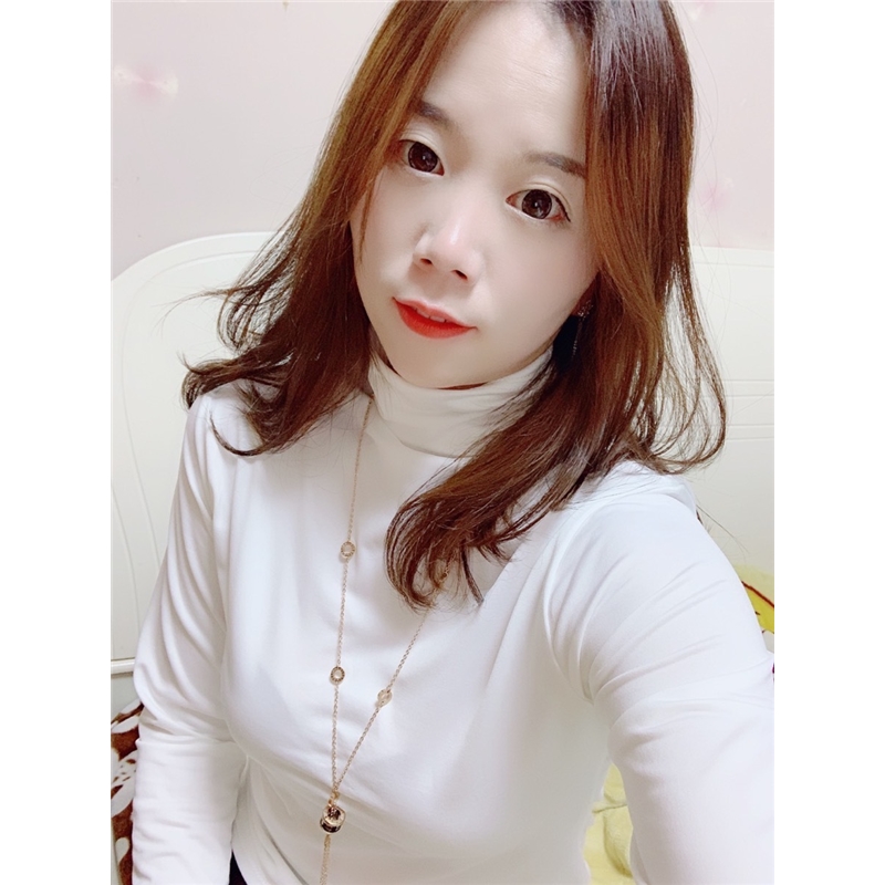 秋冬新款加厚高领打底衫女装2020内搭长袖T恤洋气加绒上衣潮