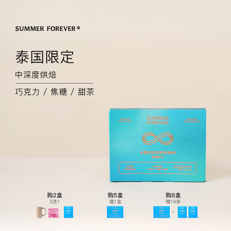 永夏| 新品清迈泰国限定 即溶冻干美式速溶精品咖啡