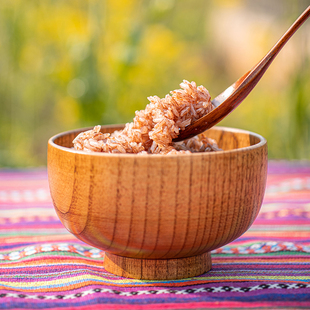 年终特惠紫归牌墨江高山哈尼梯田红软米粗粮红米500g真空包装