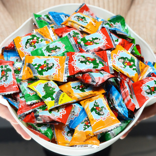 正品小龙人奶糖散装500g薄荷草莓结婚喜糖果童年怀旧零食安庆特产