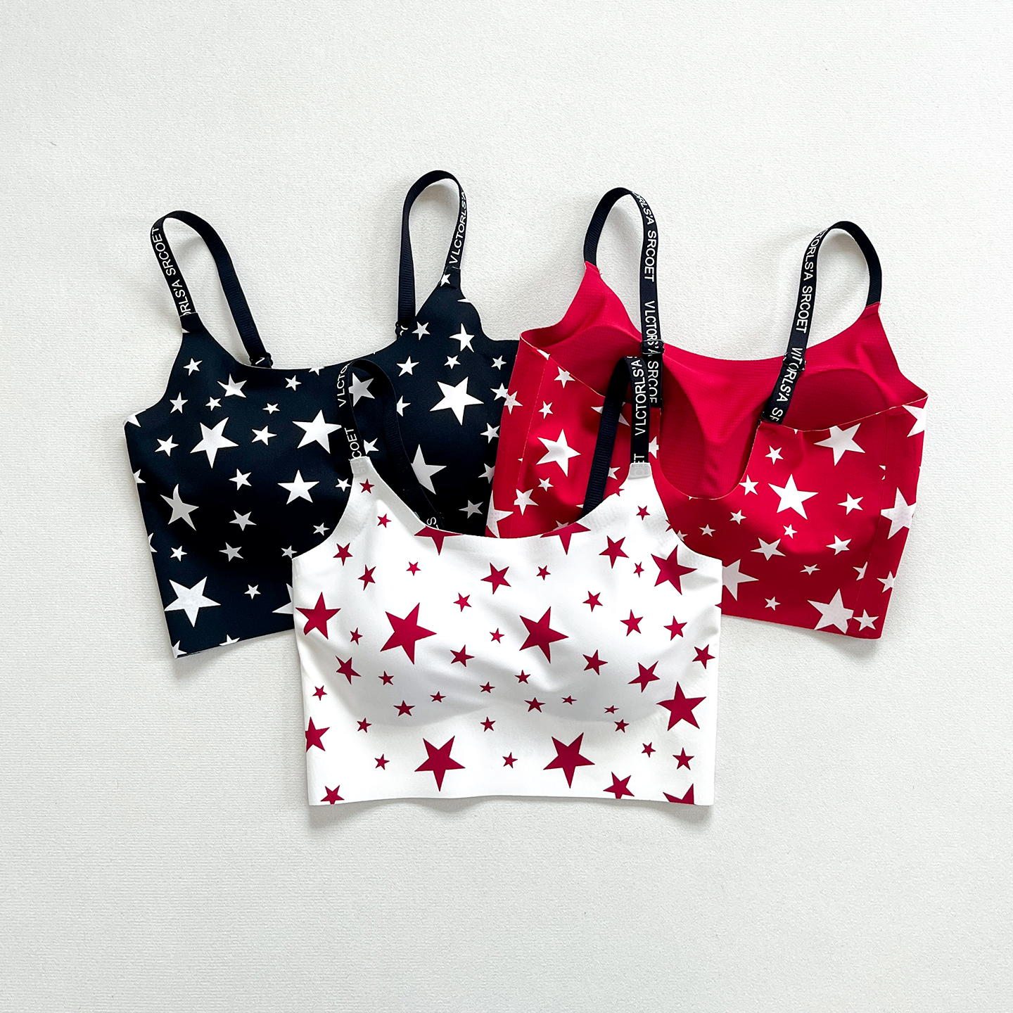 新款2025无痕裸感美背运动内衣女士外穿健身一体背心式文胸瑜伽服