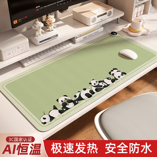 加热鼠标垫暖桌垫办公室加热桌垫