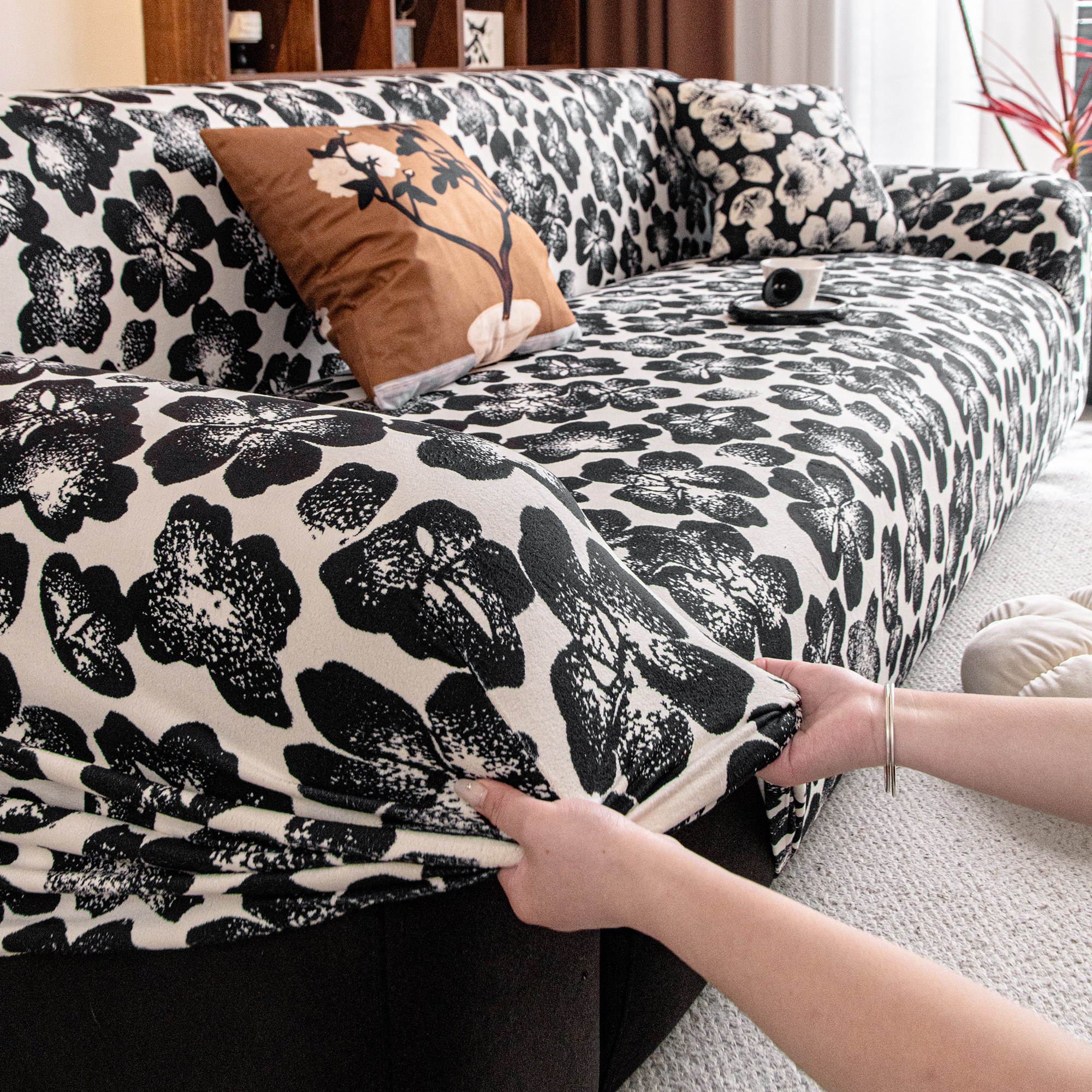 霏彩全包沙发套防尘加厚防猫爪2026新款摇粒绒通用沙发套罩沙发巾,居家布艺,沙发套,淘宝优惠券,粉丝福利购,淘宝优惠卷