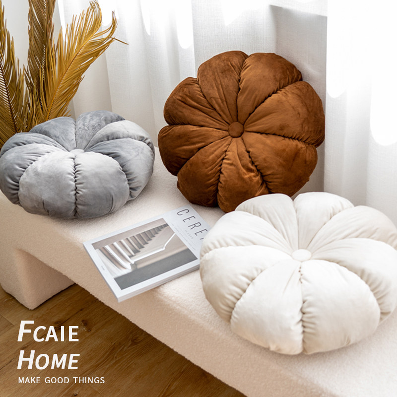 ins风卧室床头抱枕靠垫客厅沙发靠背枕抱枕圆形蒲团飘窗坐垫装饰,居家布艺,靠垫/抱枕,淘宝优惠券,粉丝福利购,淘宝优惠卷