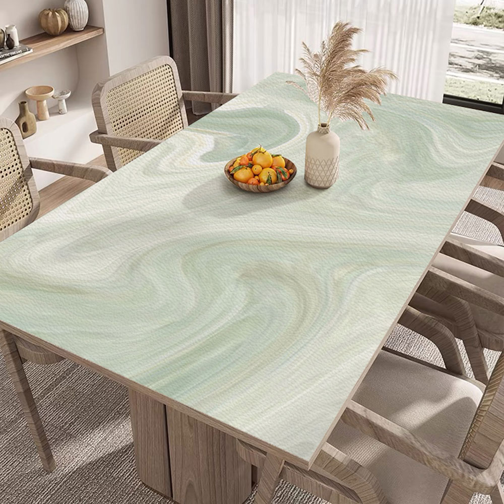 防油防水皮革pvc桌垫防烫高级感