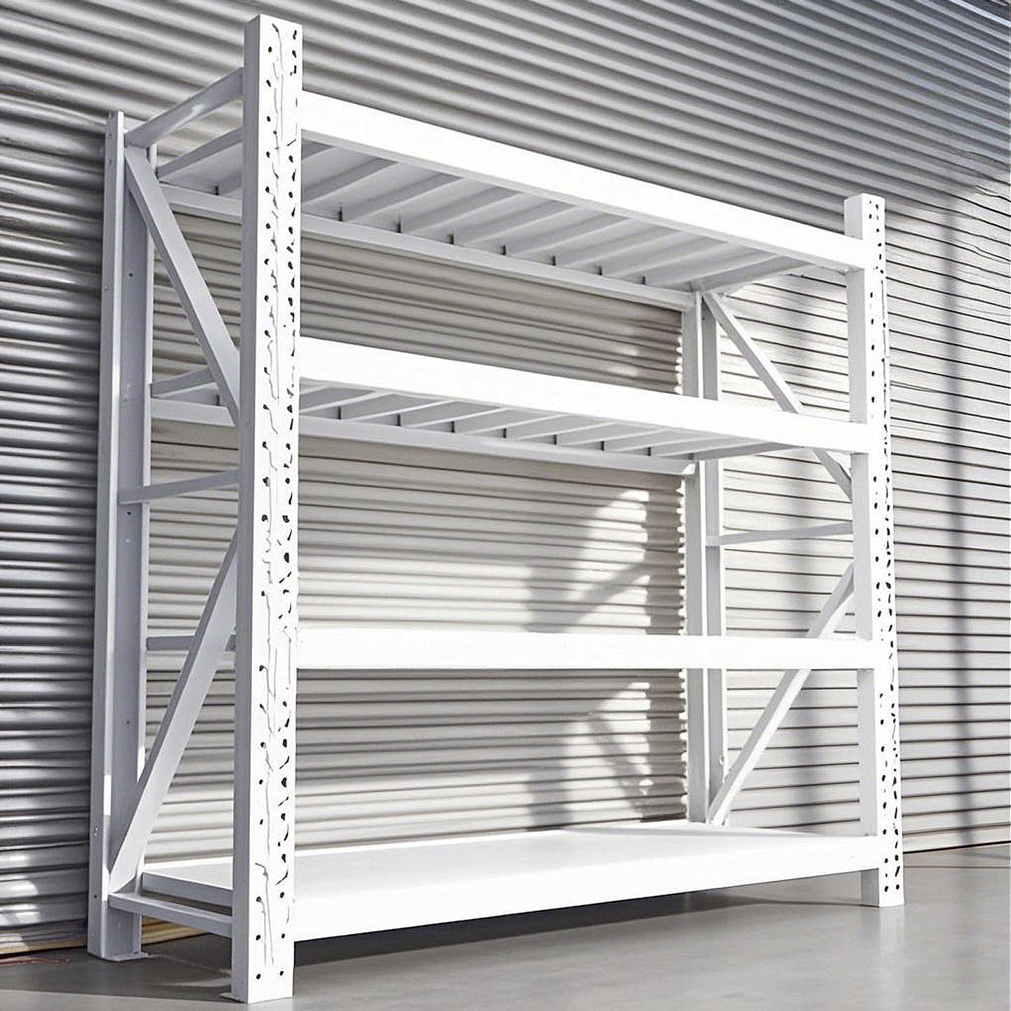 仓储货架置物架多层家用靠墙储物架仓库重型超市车库储物间收纳架