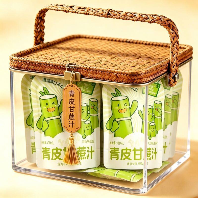 即饮青皮甘蔗原汁100g*10袋