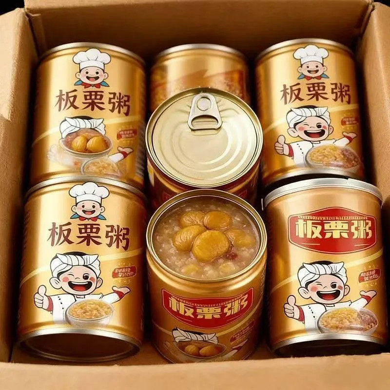 板栗粥320g早餐健康即食罐装