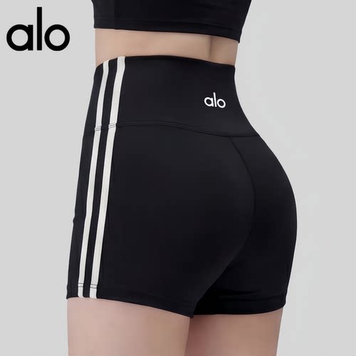 AIo 速干透气三分瑜伽裤女紧身提臀夏户外健身服套装训练运动短裤