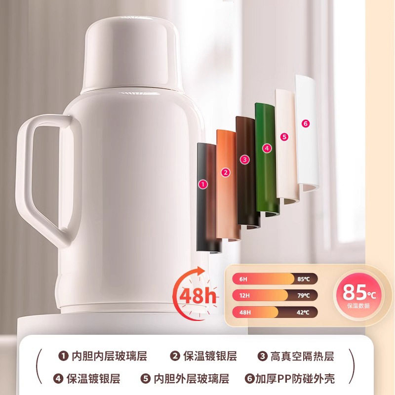 冬季玻璃内胆保温壶宿舍