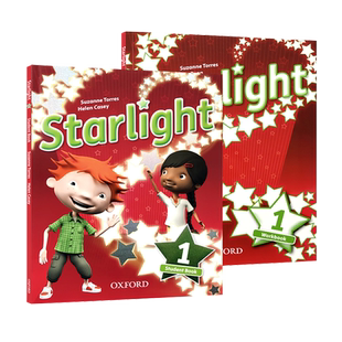 【量大优惠】原版进口starlight 123456级 牛津少儿英语oxford星光系列 课本+练习册+在线学习 6-12岁小学一年级英文美式培训教材