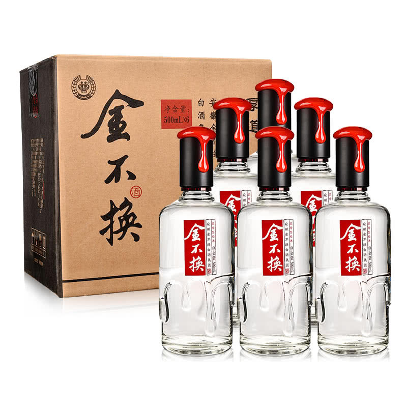 金不换厚道品鉴500ml42度浓香型白酒安徽亳州【金不换酒厂直供】